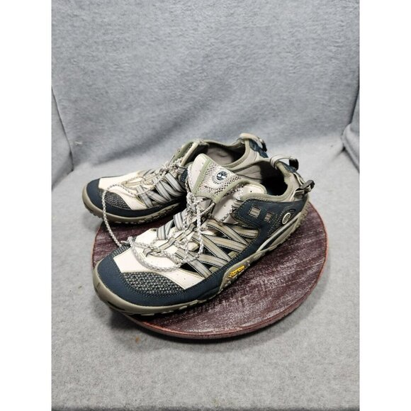 Mens Vibram Sole Hybrid Hiking Shoes Size 10 Athletic Outdoor Footwear Beige & B main image 10
